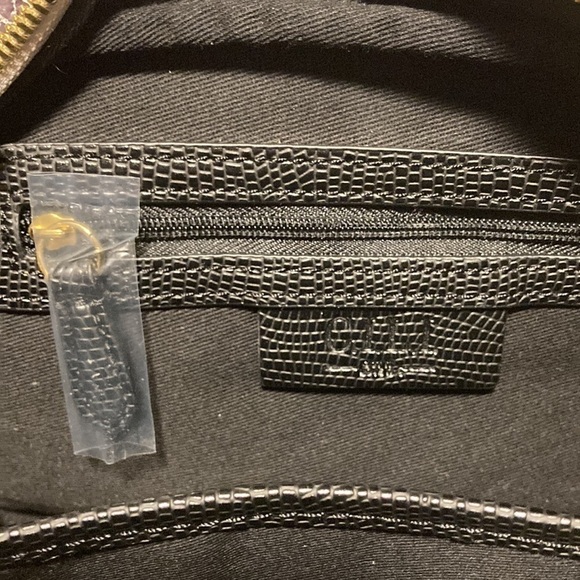 G.i.l.i. Genuine Leather Snakeskin Look Textured Bag - Picture 12 of 14